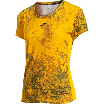 Dámské tričko JOMA MYSTIC WOMEN SHORT SLEEVE ORANGE dámské tričko - L