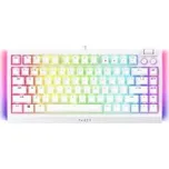 Herní klávesnice RAZER BlackWidow V4 75% US White