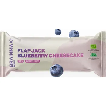 BrainMax Pure Flapjack, Blueberry Cheesecake, BIO, 65 g