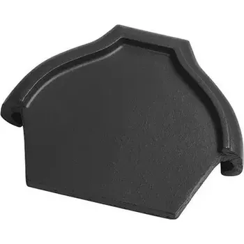 pálená krytina Tondach Hranice ukončení hřebenáče 21 cm vrchní černá engoba