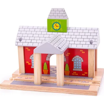 Vláček a vláčkodráha Bigjigs Rail Nádraží