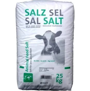 Krmivo pro hospodářské zvíře Sůl krmná | 25 kg pytel