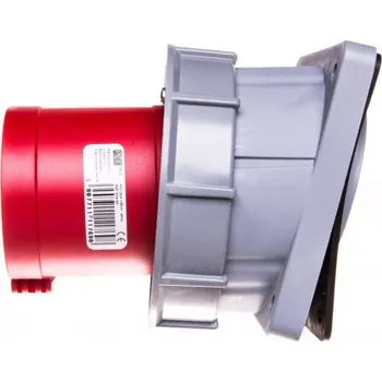 Elektrická zásuvka Elektrická Zásuvka hermetická Pce červená