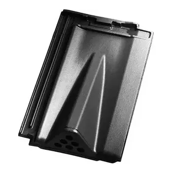 pálená krytina Tondach Contiton 12 (Stodo 12) větrací Amadeus černá glazura