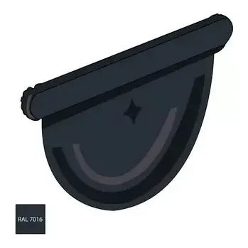 okap Čelo žlabu 250 mm pozink RAL 7016