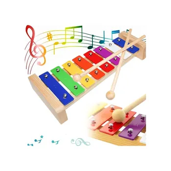 Ahaimy xylofon, zvonkohra, xylofon pro děti od 1 roku, zvonkohra pro děti, rytmické hudební