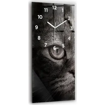 Hodiny Nástěnné hodiny Wallfluent černé 30 cm