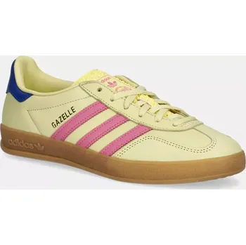 Dámské tenisky Boty adidas Originals Gazelle Indoor dámské, žlutá barva, JI2719 10X, EUR 36