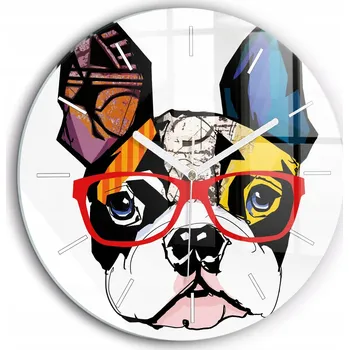 Hodiny Nástěnné hodiny Wallfluent vícebarevné 60 cm