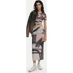 Desigual tylová sukně 25SWFK05 Barevná Regular Fit M