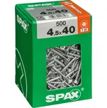 Spax Wirox Univerzální vrut T-Star plus, ø 4,5 × 40 mm, TX20, zápustná hlava, 500 ks 4191010450406