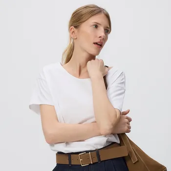 Dámské tričko Reserved - Bavlněné tričko - bílá - 9963B-00X - 9963B-00X-XL