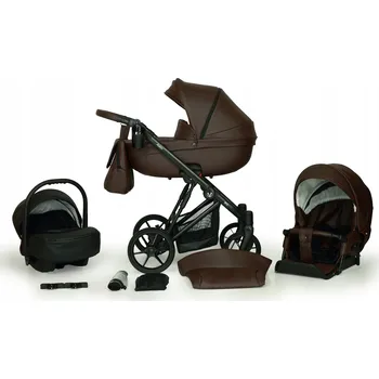 Kočárek Dětský kočárek Verdi Aston 3v1 s autosedačkou, hlubokou korbou a sportovní sedačkou