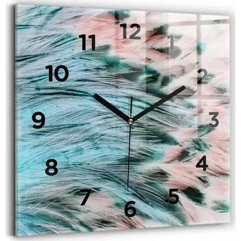 Hodiny Nástěnné hodiny Wallfluent modré 30 cm