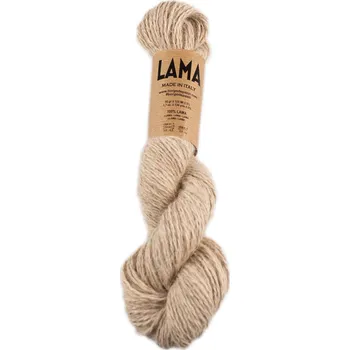 Příze Borgo de' Pazzi Lama 2 Béžová (Přírodní vlna z Lamy - Béžová Lama 2)