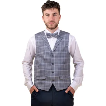 Avantgard Set vesta a motýlek, 662-66229, Šedá Velikost: 46