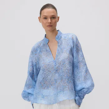 Reserved - Vzorovaná halenka - vícebarevná - SU332-MLC - SU332-MLC-L