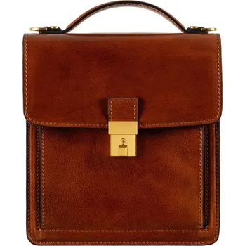 Kabelka Glara Malá kožená taška do ruky i přes rameno Premium 1062022