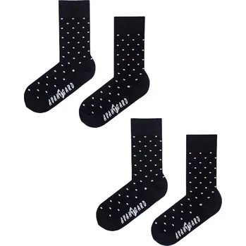 Pánské ponožky Avantgard Set Ponožky 2 páry, 778-05015, Modrá s puntíkem Velikost: 43/46