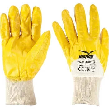 Pracovní rukavice Pracovní rukavice Payper TRACK NBR1E Barva: Žlutá, Velikost: 11