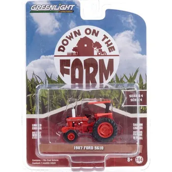 autíčko Ford 5610 Traktor 1987 1:64 Ford 5610 - kovový model 1/64