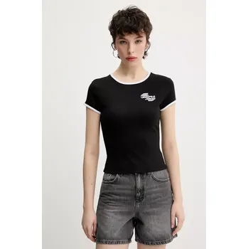 Pánská móda Tričko Karl Lagerfeld Jeans A2W17098 černá 99X, vel. XL