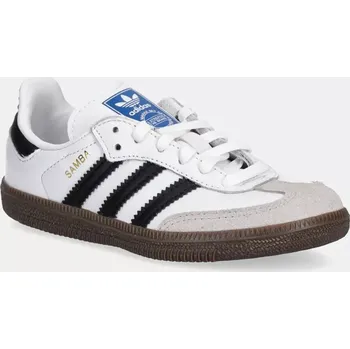 Pánské tenisky Kožené sneakers boty adidas Originals SAMBA OG bílá barva, IE3677 00X, EUR 33.5