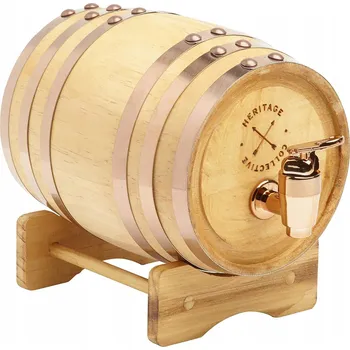 Karafa na whisky SUD DŘEVĚNÝ Vkusný Dárek pro tátu SADA