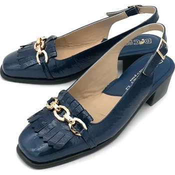 Dámské lodičky DFC RELAX Dámské kožené lodičky E-2586-03 Relax DFC modrá Barva: Modrá, Velikost: 40