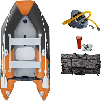 Člun Člun GLADIATOR LIGHT AK300AD orange dark grey - nafukovací člun s vysokotlakou podlahou - sada: bez motoru
