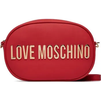 Kabelka Dámská kabelka na rameno JC4199PP1IKD Love Moschino Barva: Červená