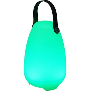 Svítilna Progarden Nabíjecí lampa kempingová venkovní s ovladačem RGB 21 cm