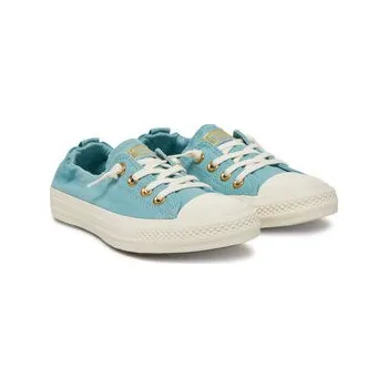 Dámské tenisky Converse Plátěnky Chuck Taylor All Star Shoreline Gold A13819C Modrá 37_5