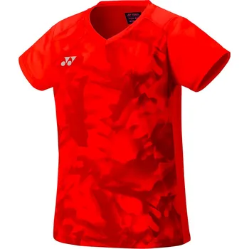 Dámské tričko Dámské tričko Yonex Women's Crew Neck Shirt YW0033 Pearl Red M