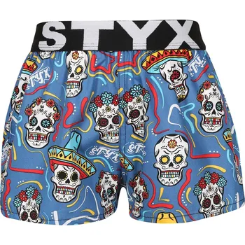 Chlapecké oblečení Dětské trenky Styx art sportovní guma lebky (BJ1856) 12-14 let Možnost vrácení zboží ZDARMA do 120 dnů!