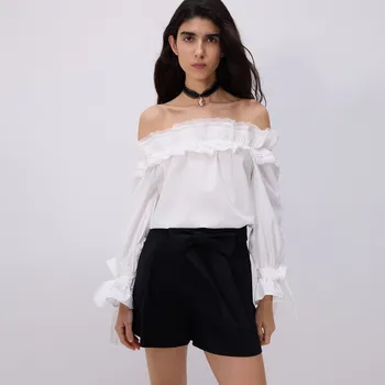 Reserved - Krátké vlněné šortky - černý - 991DB-99X - 991DB-99X-M