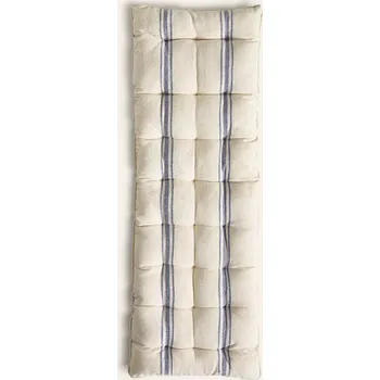 Dekorativní polštářek Dekorativní polštář na lavici Calma House Bari 40 x 120 x 4 cm BARI.4.AZU béžová 01X, vel. ONE SIZE