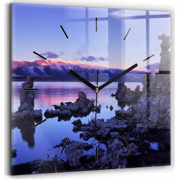 Hodiny Nástěnné hodiny Wallfluent černé 30 cm