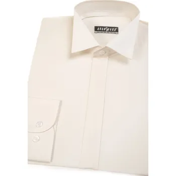 Pánská košile Avantgard Pánská košile FRAKOVKA, 454-2, Smetanová Velikost: 41/194