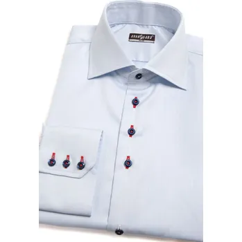 Pánská košile Avantgard Pánská košile SLIM, 107-4912, Modrá Velikost: 42/182