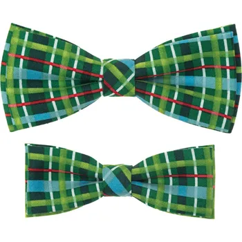 Motýlek Avantgard Sada bavlněných motýlků Otec a syn, 775-51082, Zelená