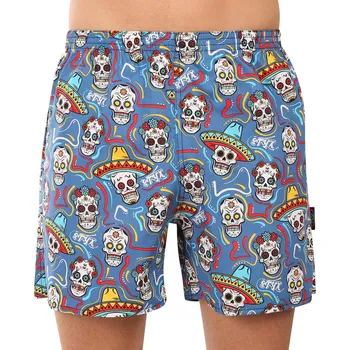 Trenýrky Pánské domácí trenky s kapsami Styx lebky (D1856) M Možnost vrácení zboží ZDARMA do 120 dnů!