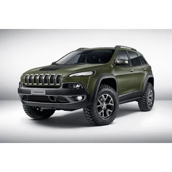 Nosič kol Příčníky Modula Oval Bar Open Rail Alu Jeep Cherokee 2014- s podélníky