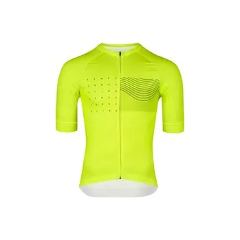 cyklistický dres dres FORCE SWAY kr. rukáv, fluo, velikost XXL