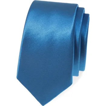 Avantgard Kravata SLIM, 551-702, Modrá