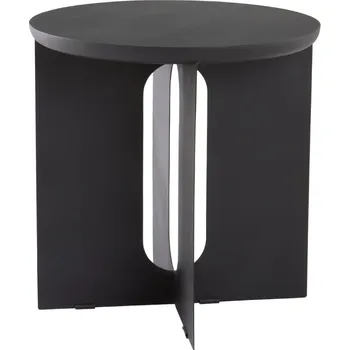 Toaletní stolek Jotex Černý kovový odkládací stolek THUSIS 51 cm