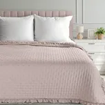 ArtFir Přehoz na postel LIBI 3 | pudrově růžová 220 x 240 cm