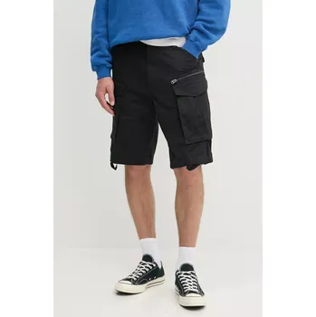 Pánské kraťasy Kraťasy G-Star Rovic zip relaxed 1\2 D08566.5126.990 černá 99X, vel. 35