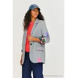 NAOKO Sako Blooming Friends Šedá Regular Fit S