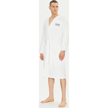 Dámský župan EA7 Emporio Armani Župan 7M000441 AF14014 U0002 Bílá XXL